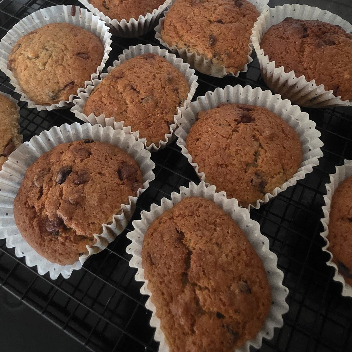 Chocolate Chip Banana Bread Muffins