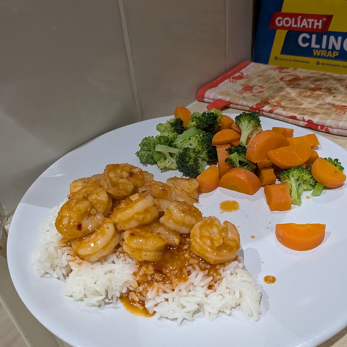 Asian Chilli Prawns