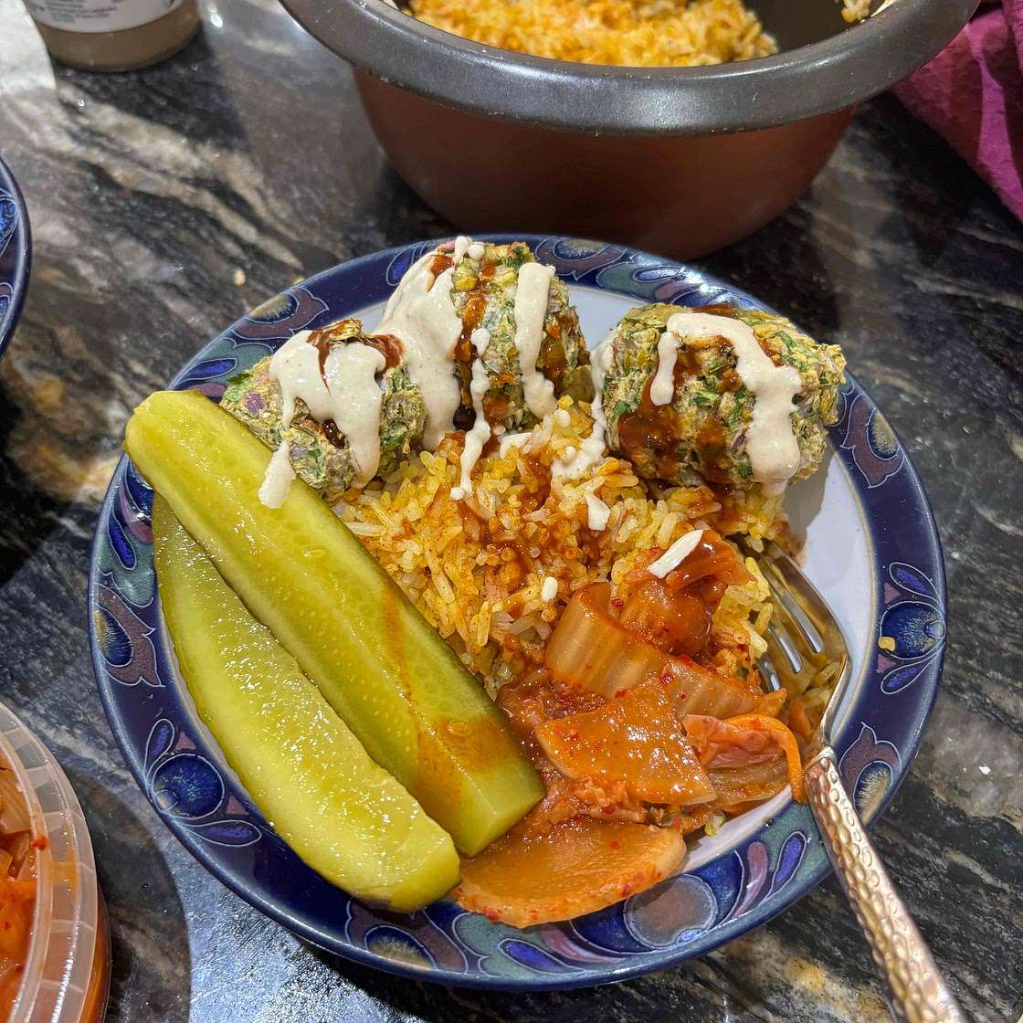 Homemade Falafel