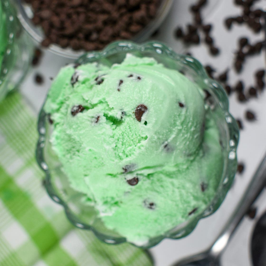 Mint Chocolate Chip Ice Cream Recipe
