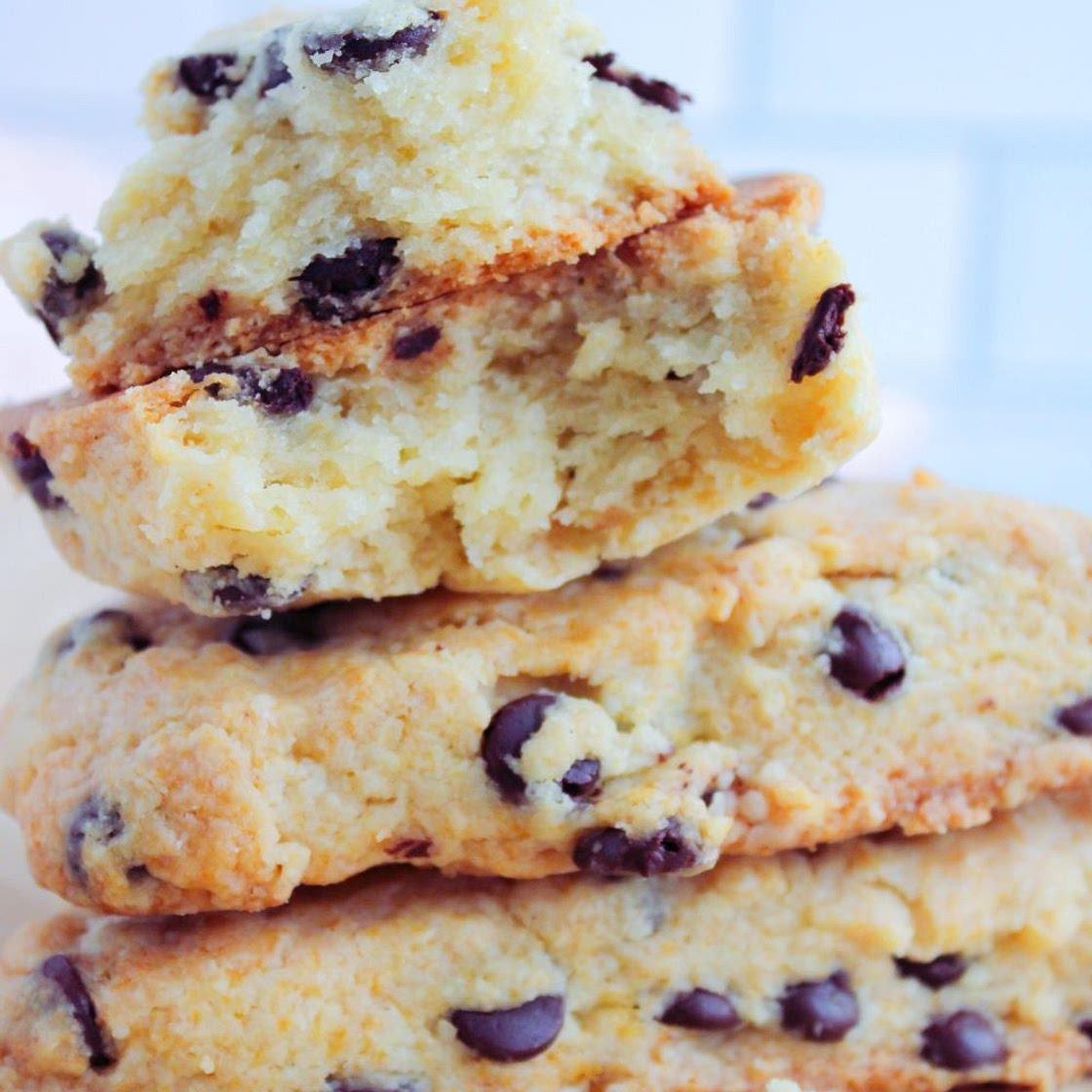 Vegan Chocolate Chip Scones