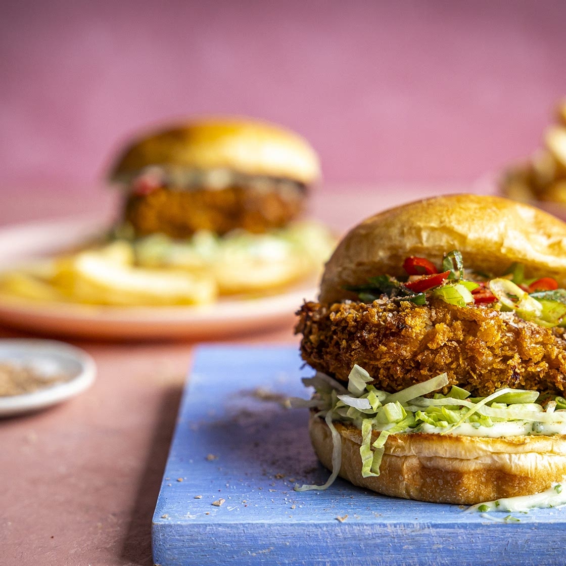 Donal Skehan's spice bag chicken buns