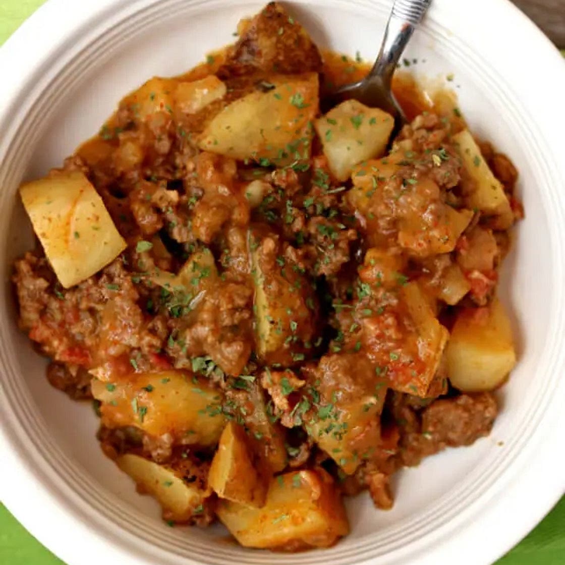 Instant Pot Beef and Cheddar Ranch Potatoes