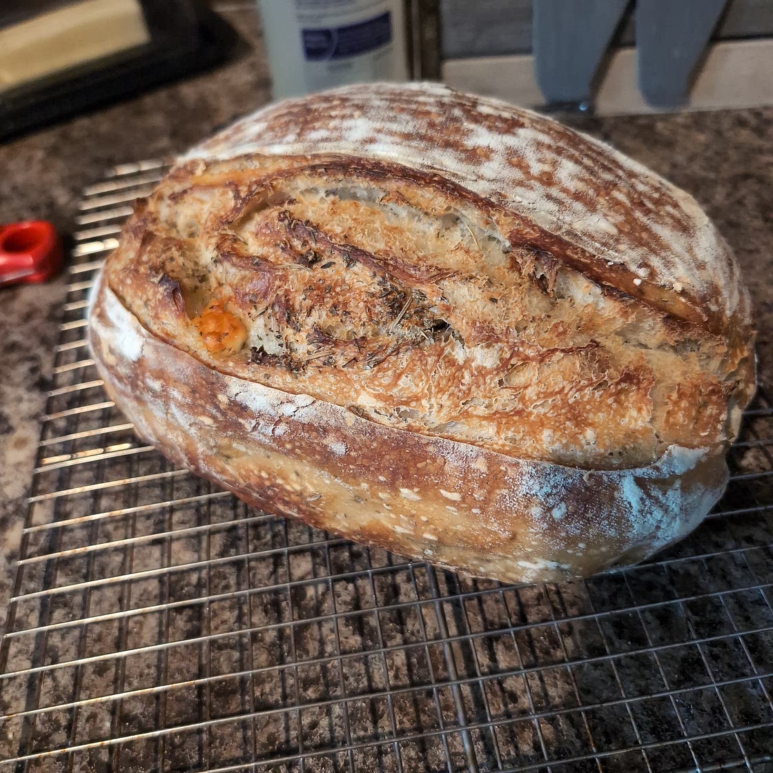 Artisan Sourdough Bread Loaf