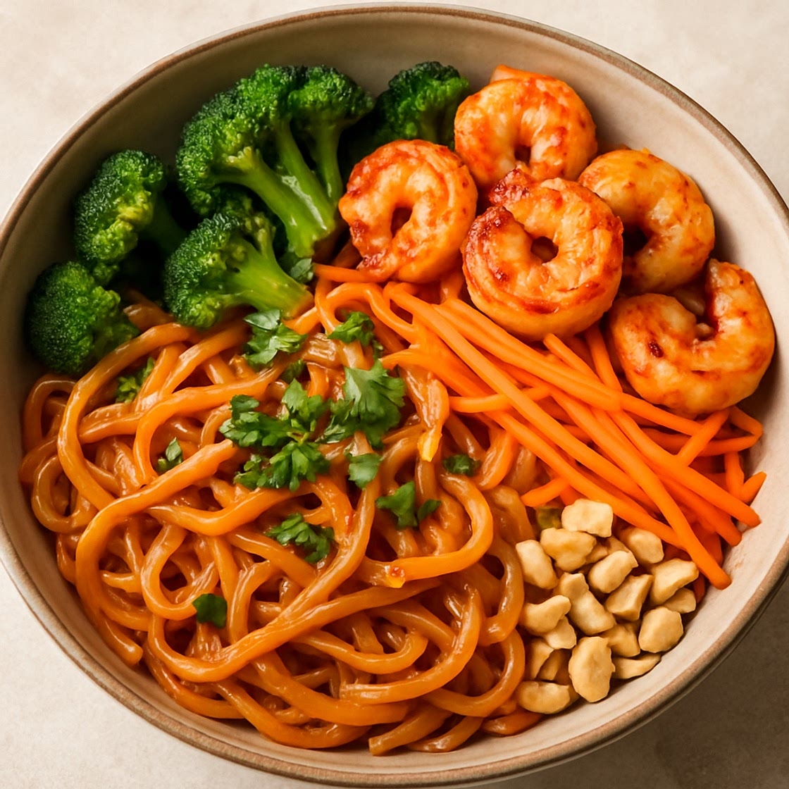 Spicy Thai Noodle Bowl