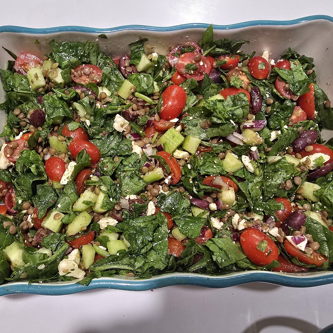 Mediterranean Lentil Salad
