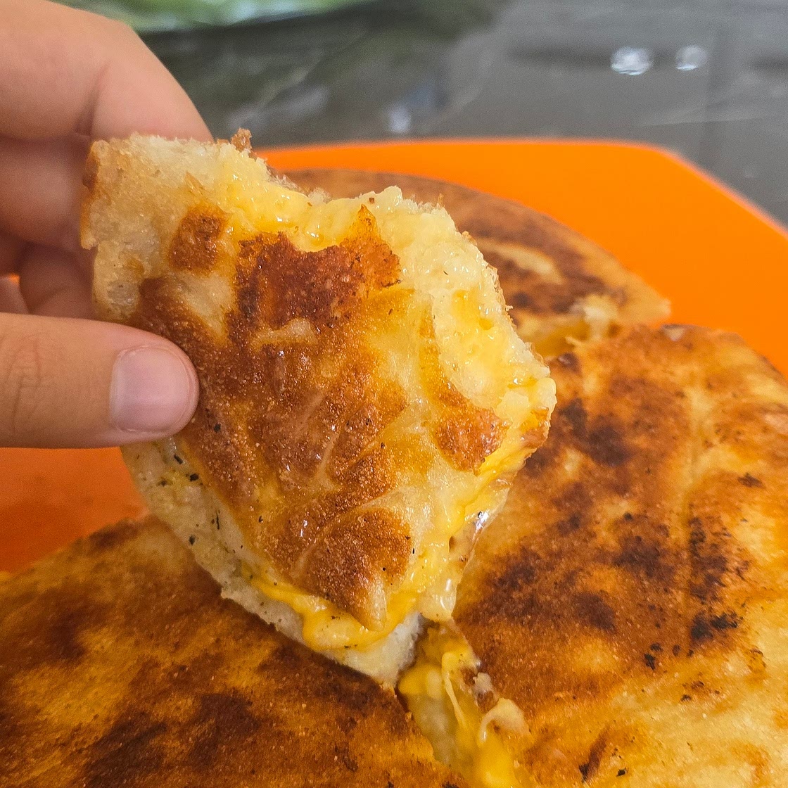 Turkish grilled cheese