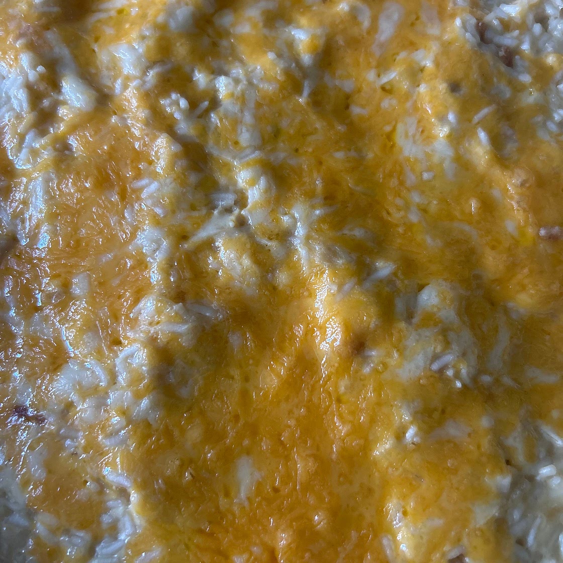 French Onion Chicken and Rice Bake
