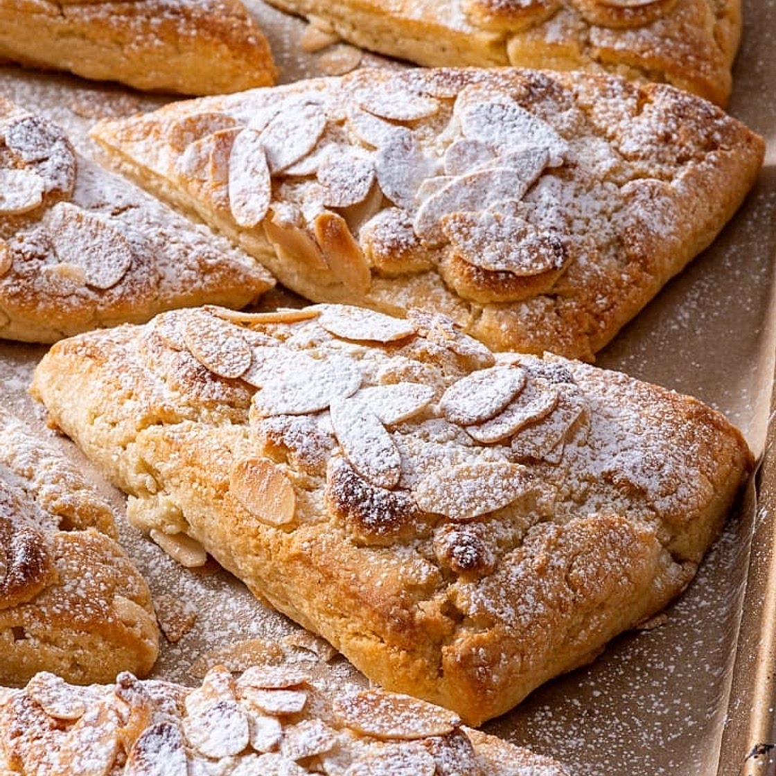 Gluten Free Almond Croissant Scones