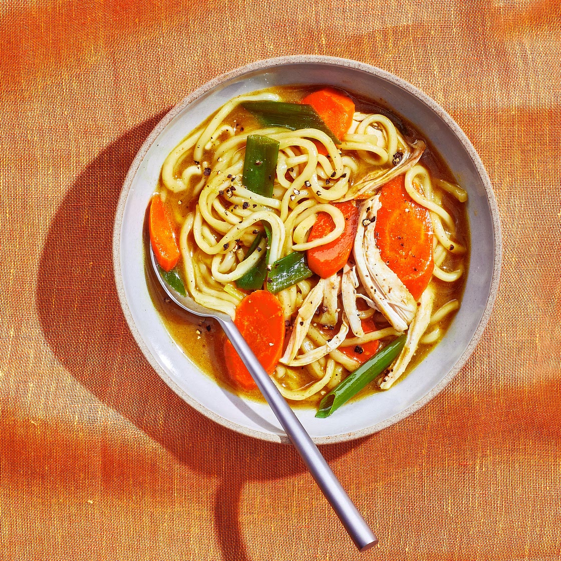 Gingery Chicken Noodle Soup