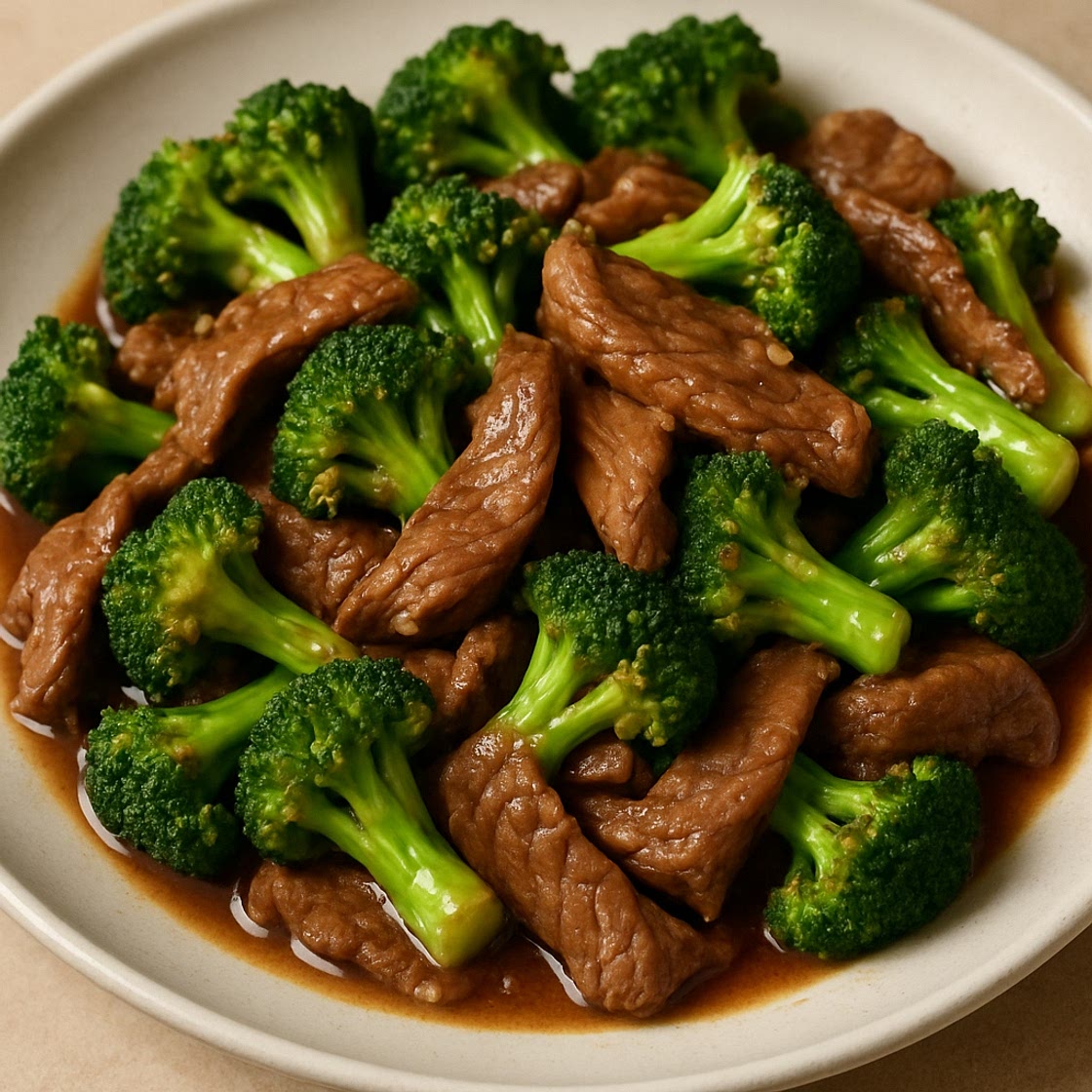 Brocoli con carne