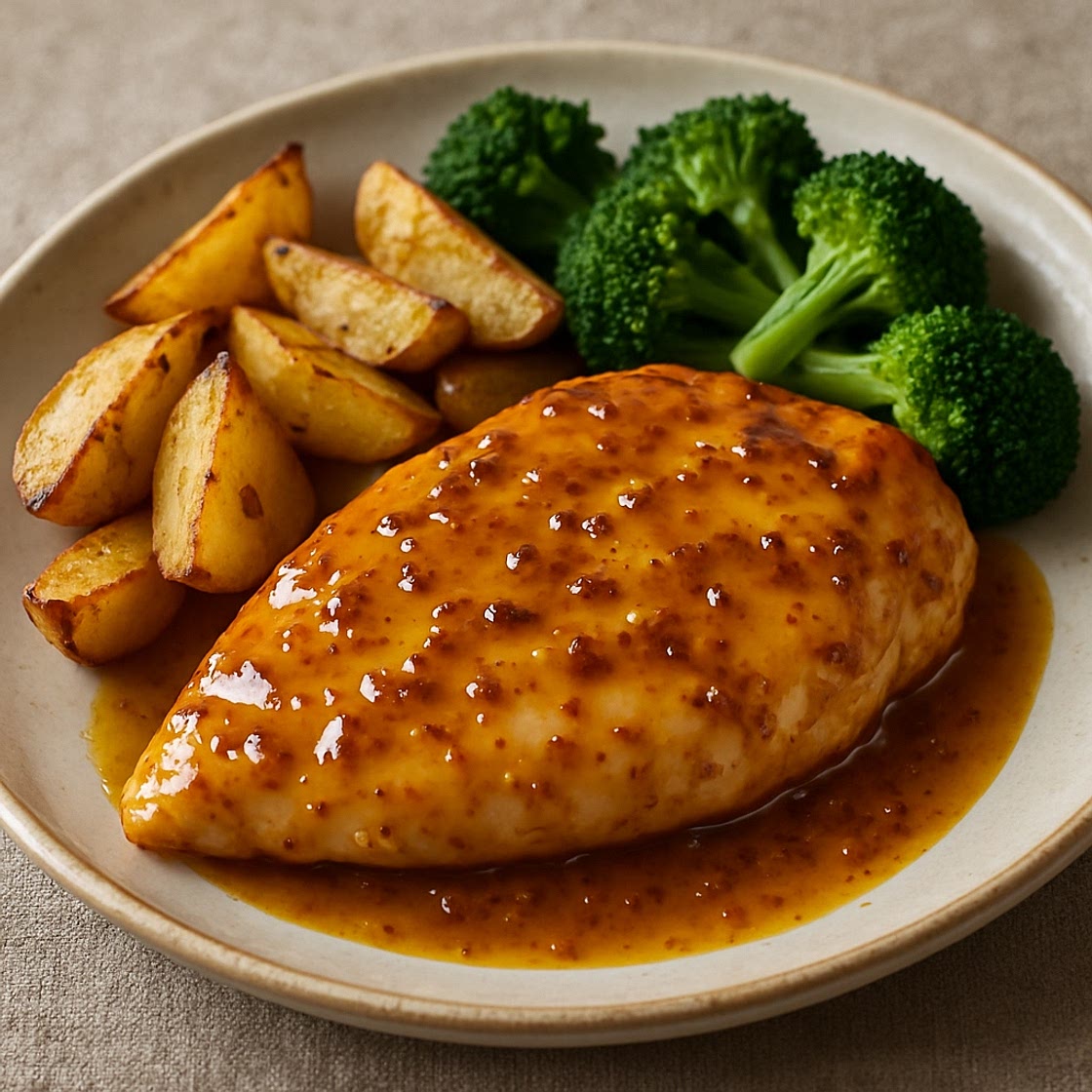 Pollo Mostaza Miel