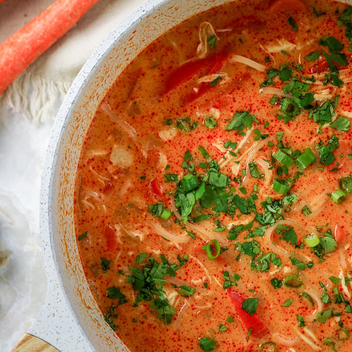 Thai Coconut Curry Soup