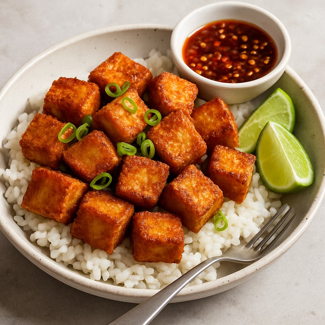Bad Manners-Style Crispy Tofu