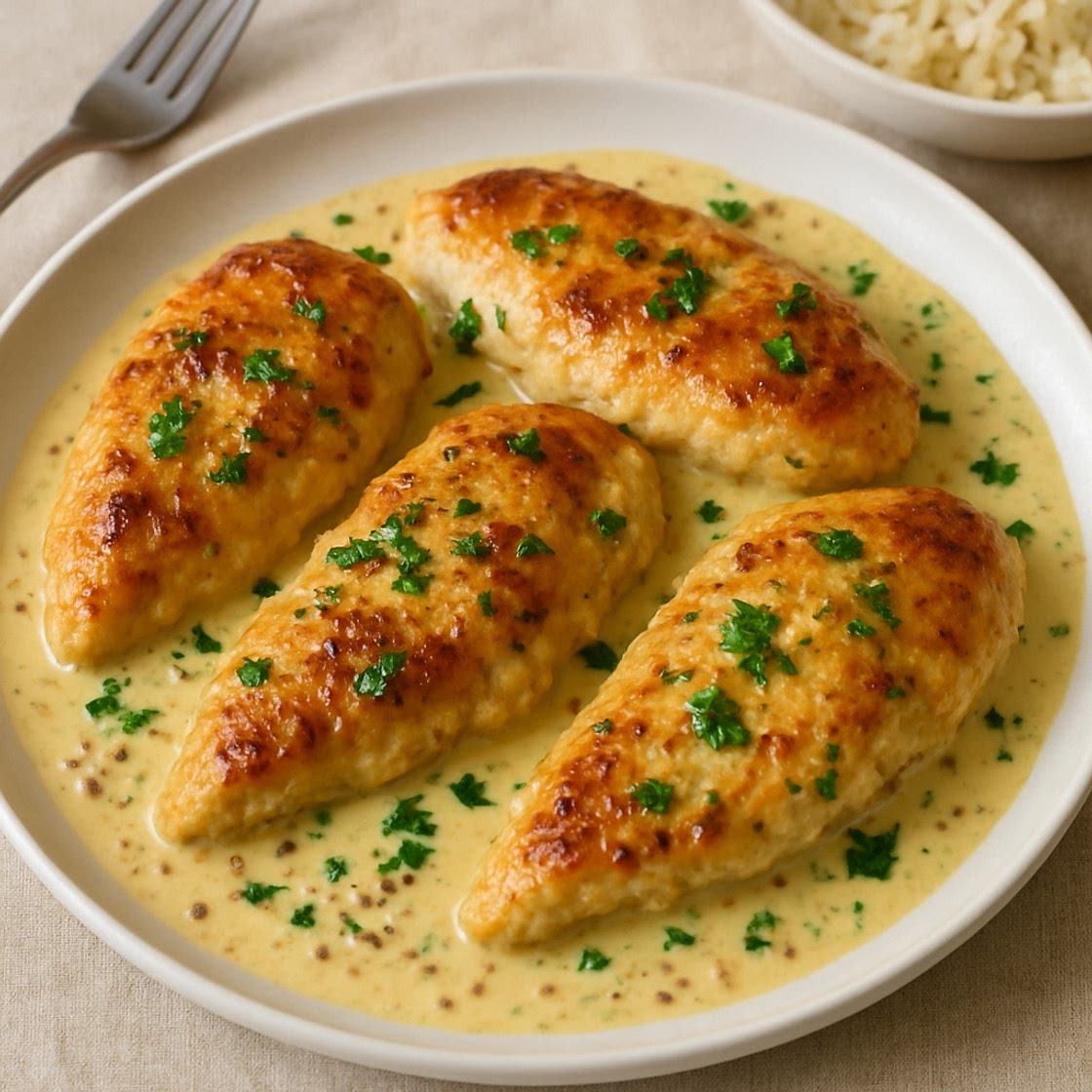 Creamy Mustard Chicken