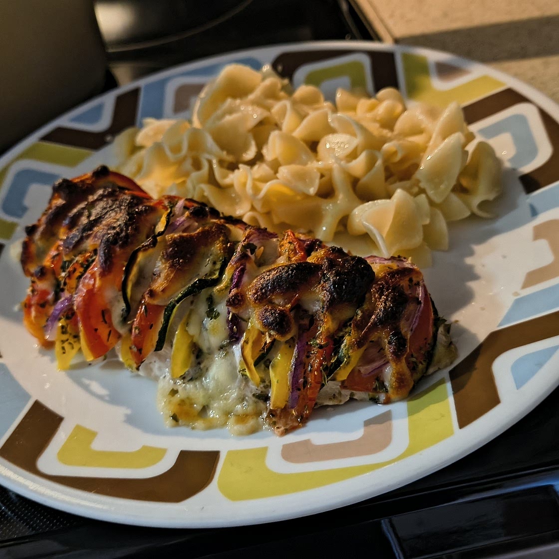 Primavera Stuffed Chicken