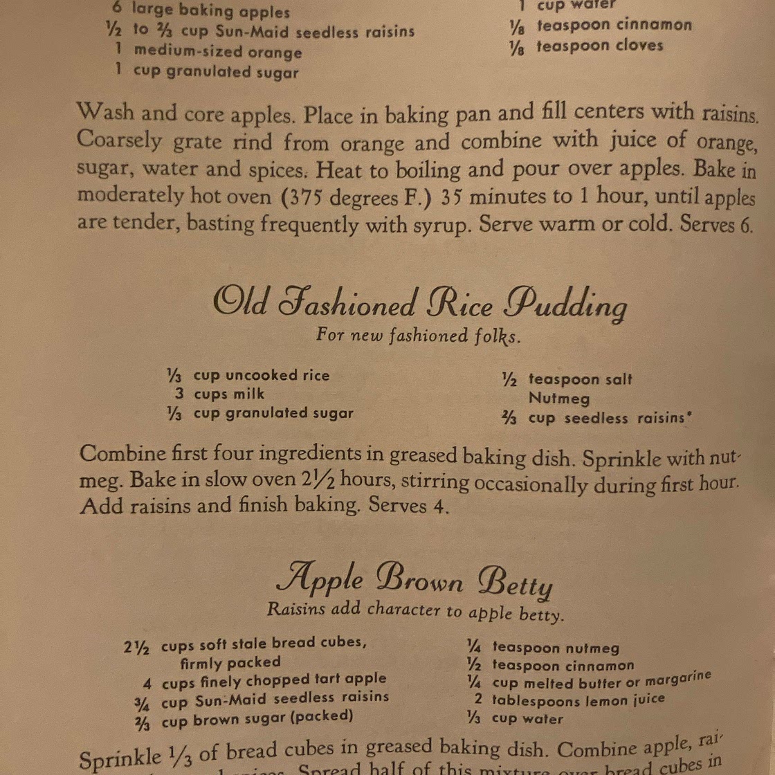 Old Fashioned Rice Pudding