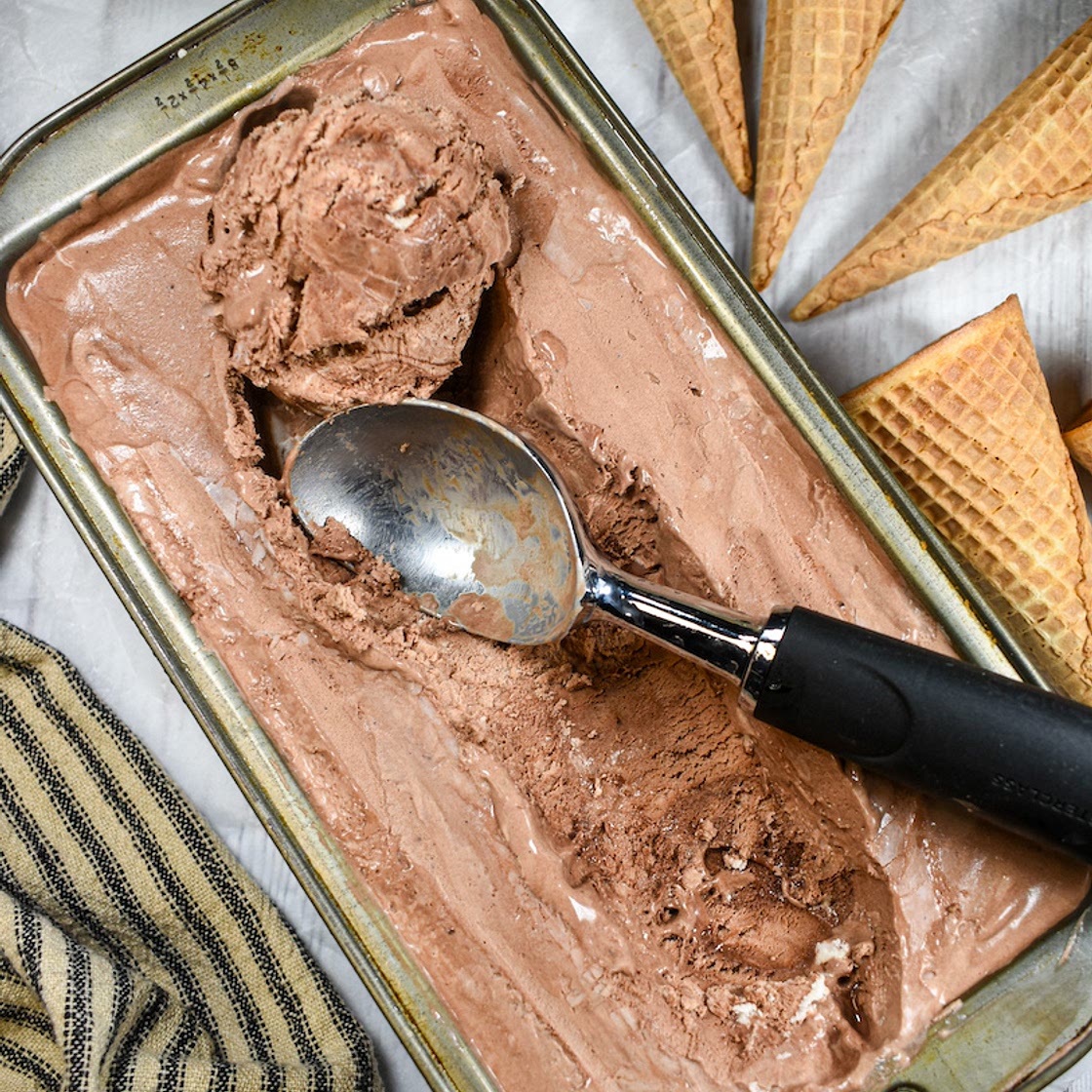 No Churn Chocolate Ice Cream