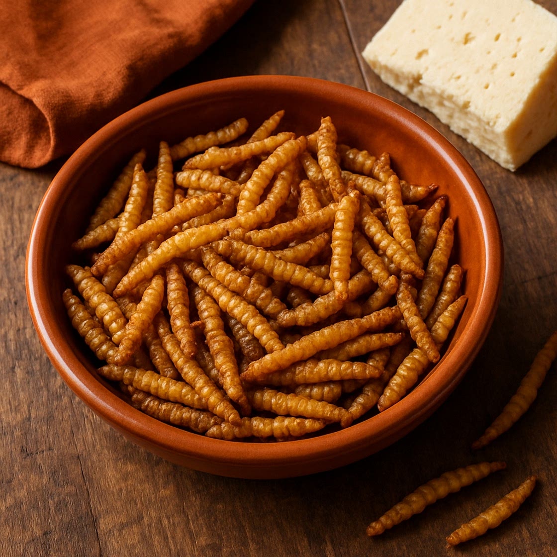 Gusanos de queso