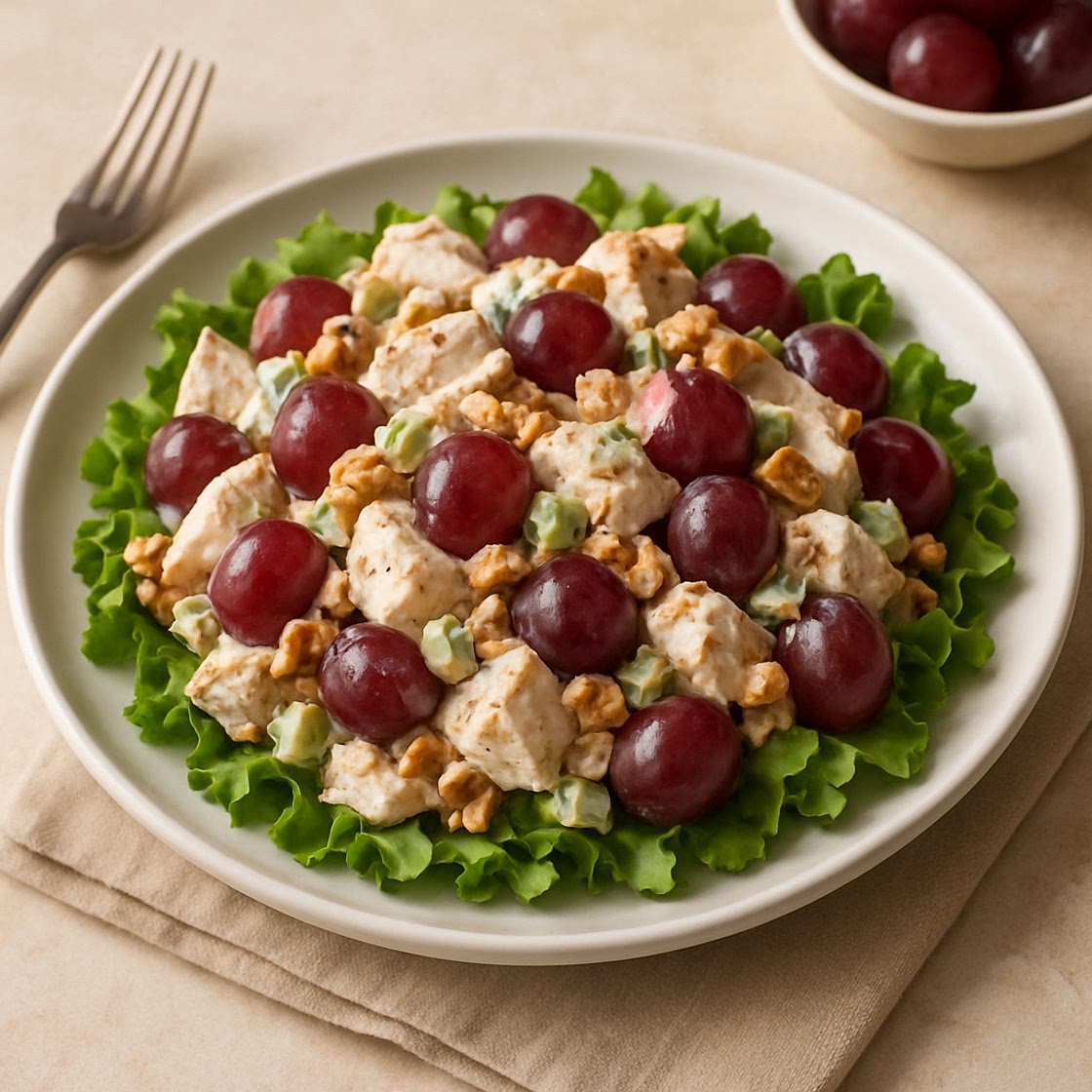 Ensalada de Pollo con Uvas