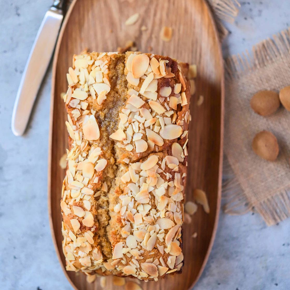 Marzipan Loaf Cake