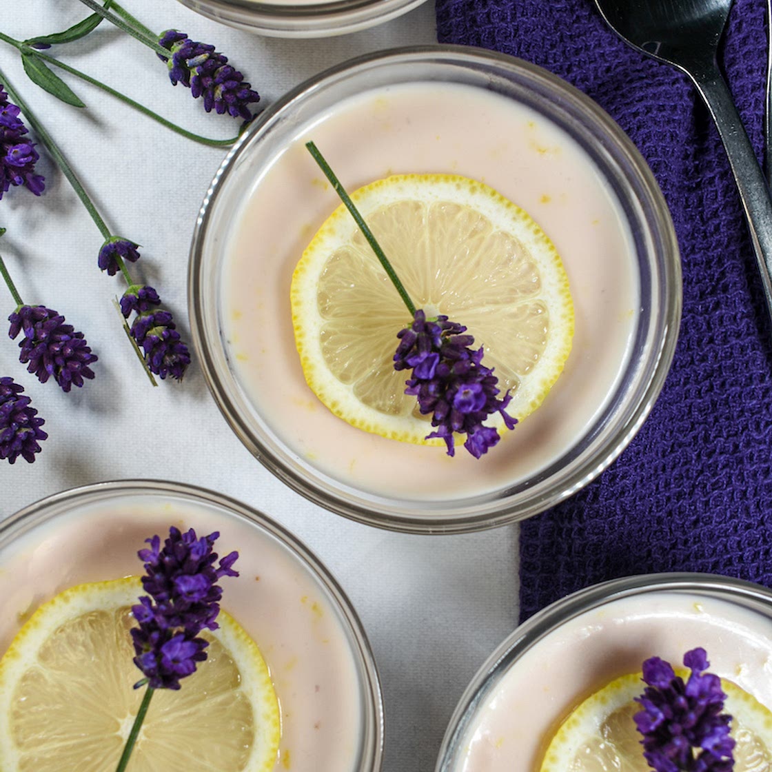 Lavender Lemon Posset