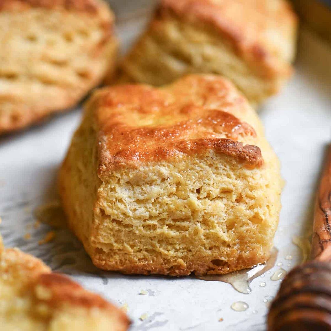 Honey Cornmeal Biscuits
