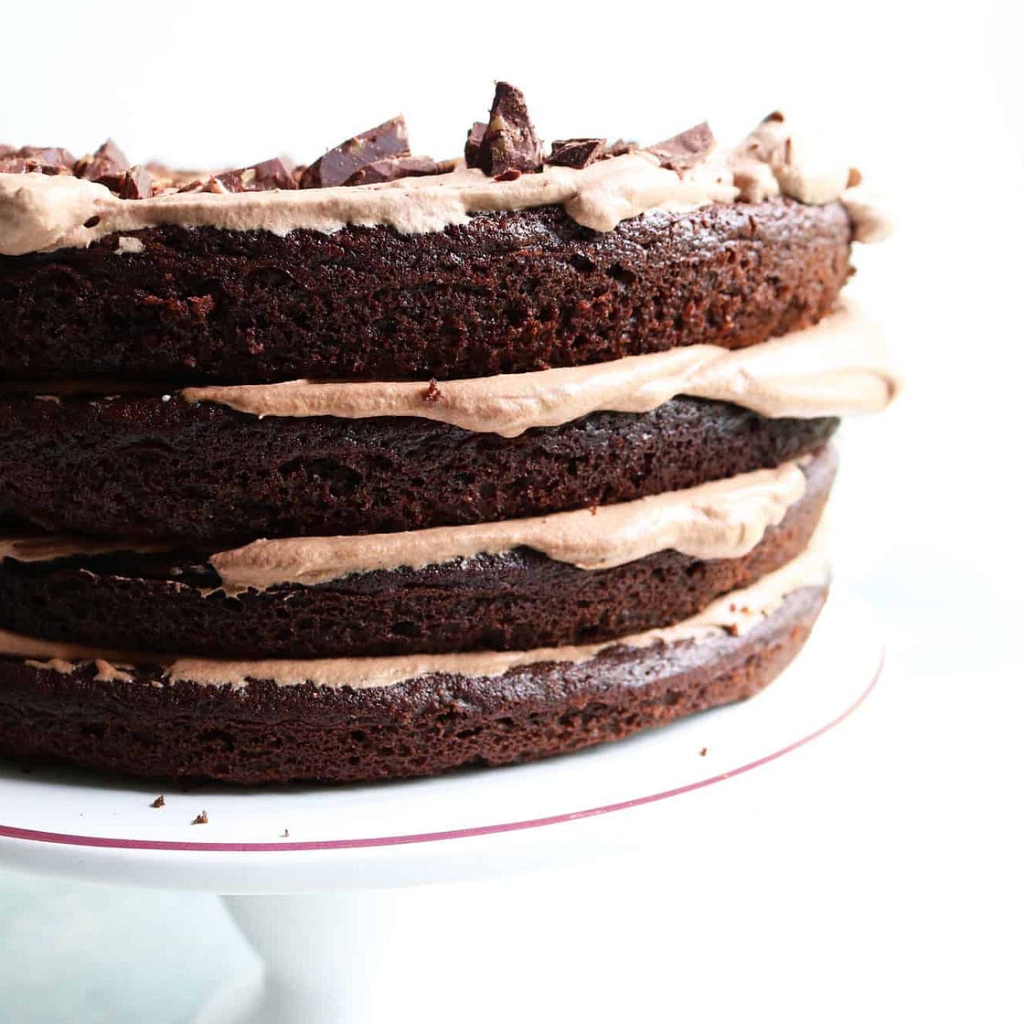Gluten Free Triple Chocolate Cake