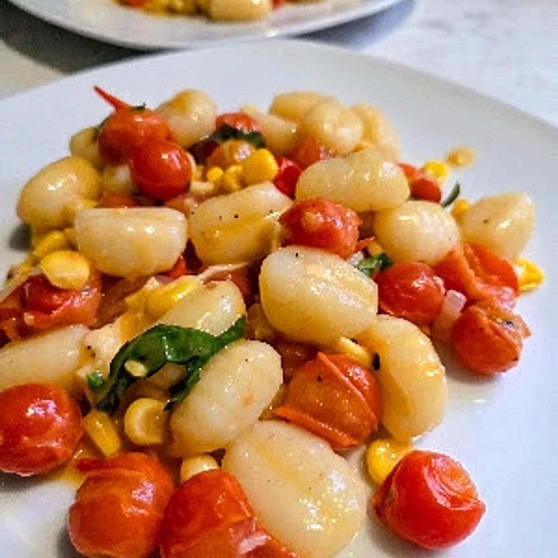 End of Summer Vegetable Gnocchi