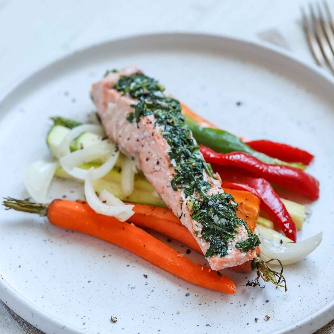 Mediterranean Salmon Papillote