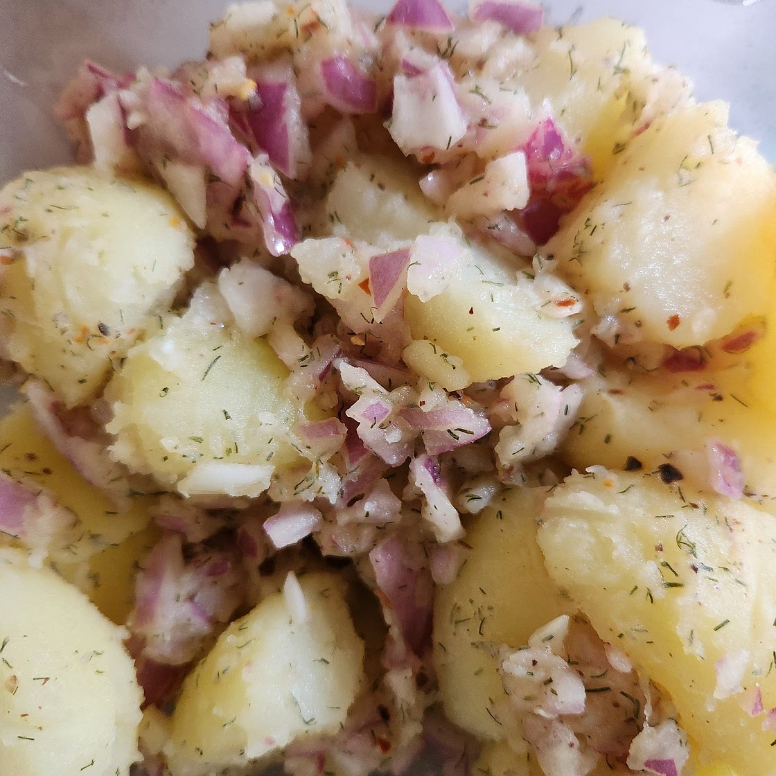Turkish Dill Potato Salad