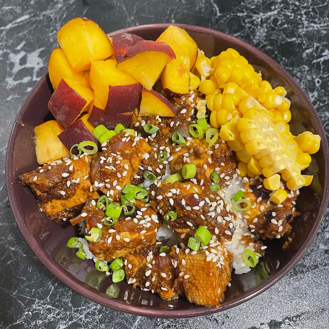 STICKY SESAME PUFF TOFU - Avant-Garde Vegan