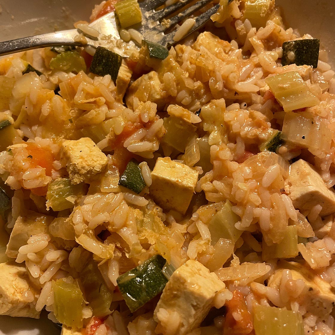 Tofu Coconut Tomato Curry