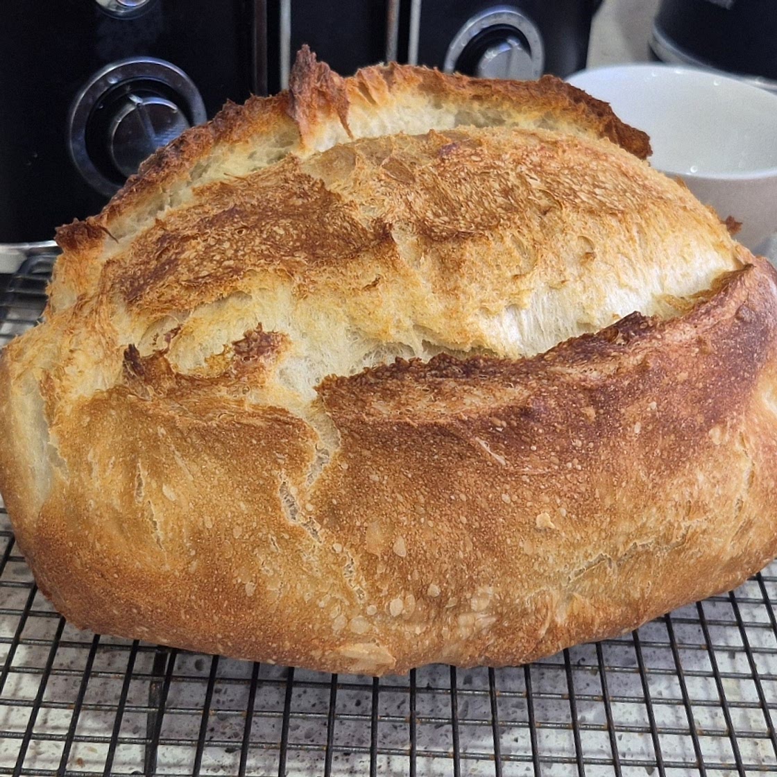 World's Easiest Yeast Bread recipe - Artisan, NO KNEAD