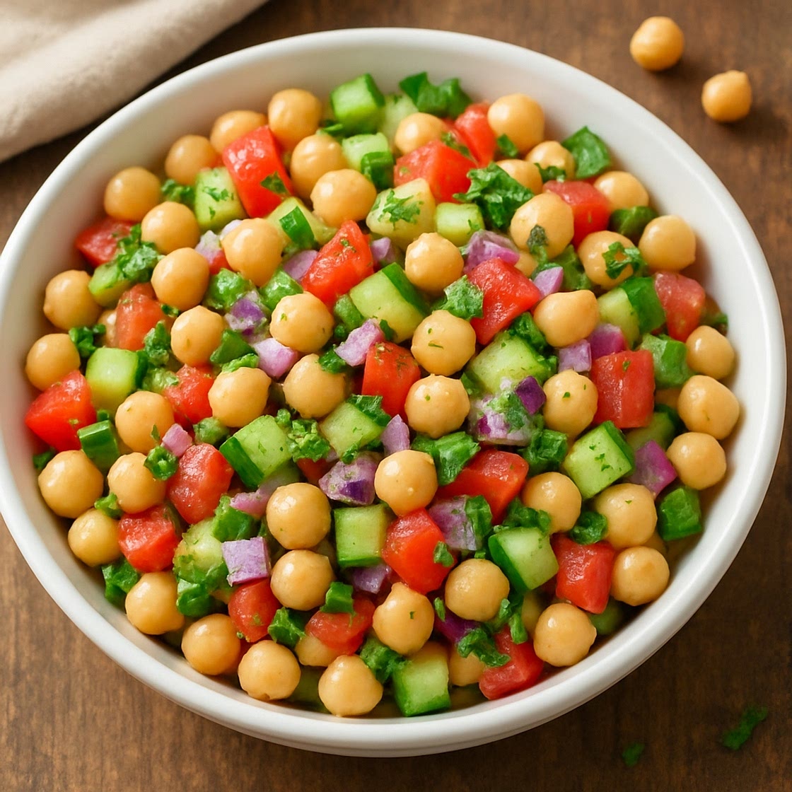 Ensalada de garbanzos