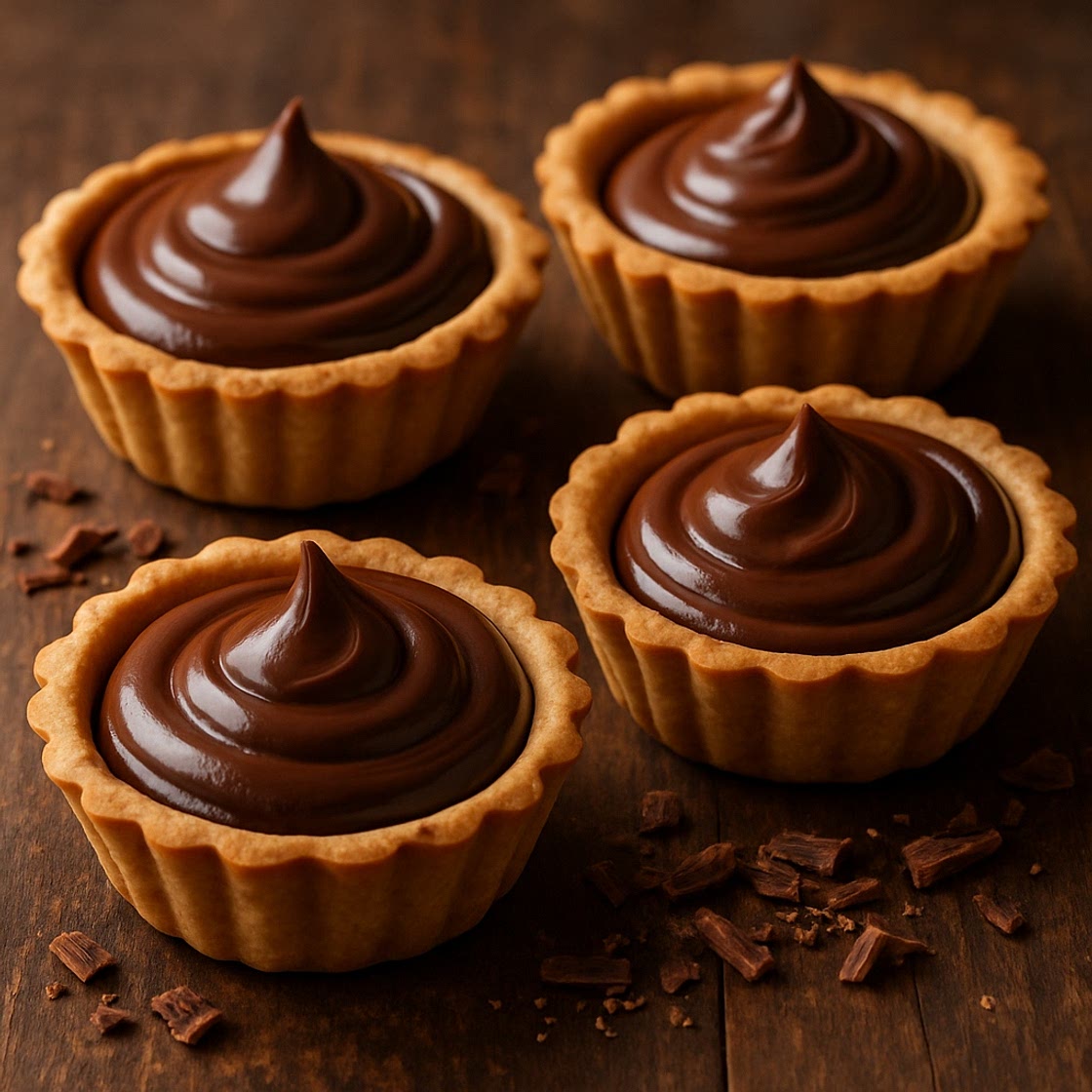 Tartaletas con Chocolate Abuelita