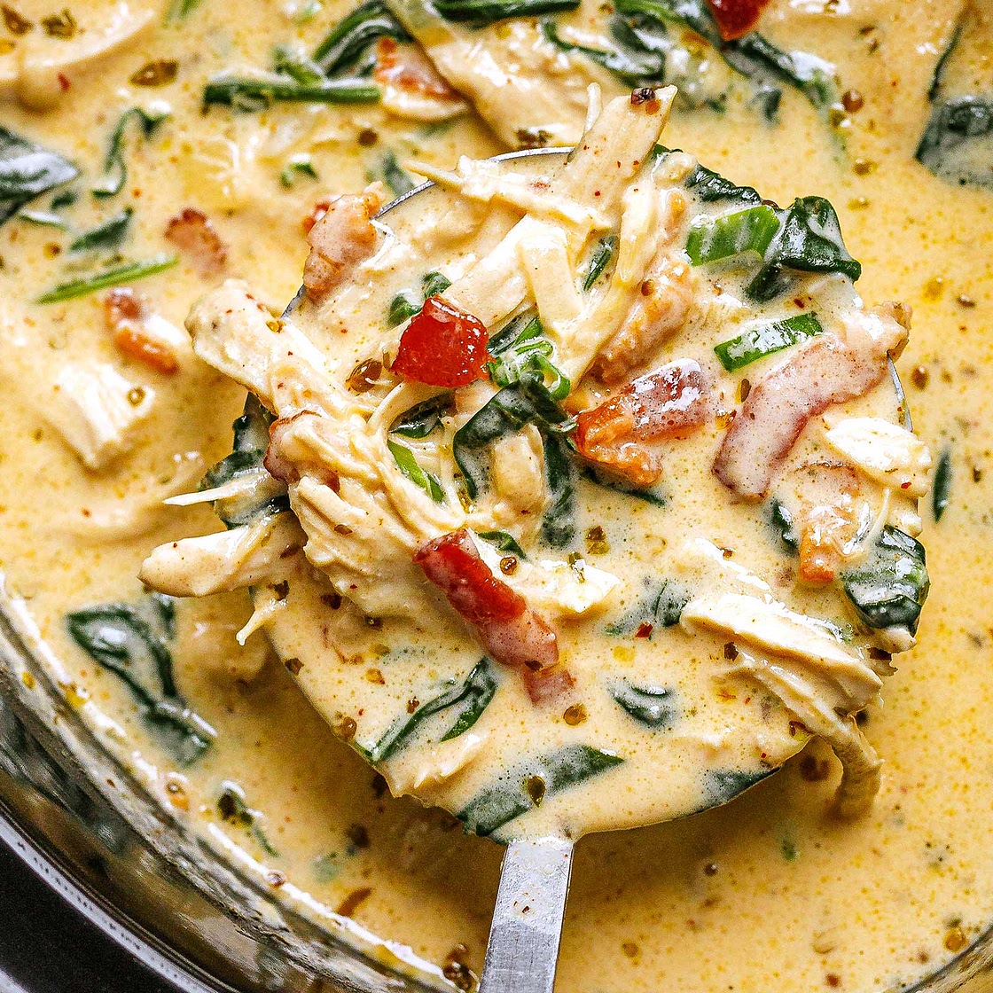 Crock Pot Lemon Garlic Butter Chicken Thighs