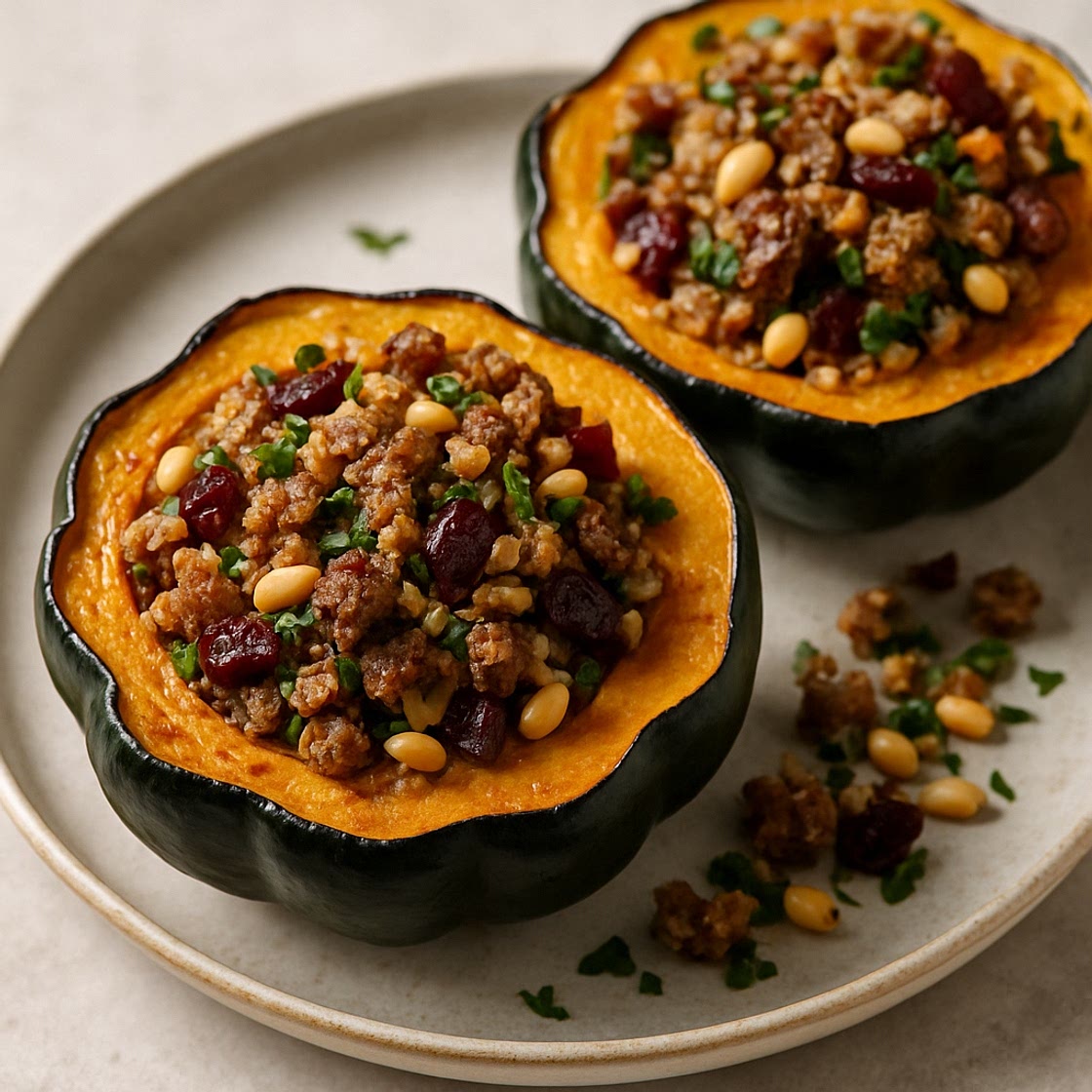 Stuffed Acorn Squash