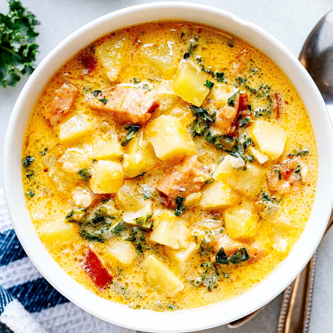 Instant Pot Keto Tuscan Soup