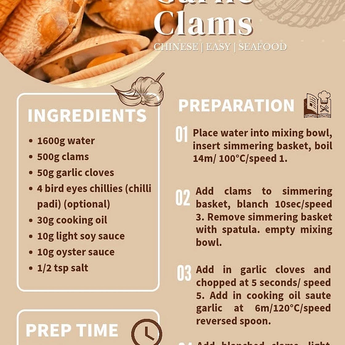 Stir-Fried Garlic Clams
