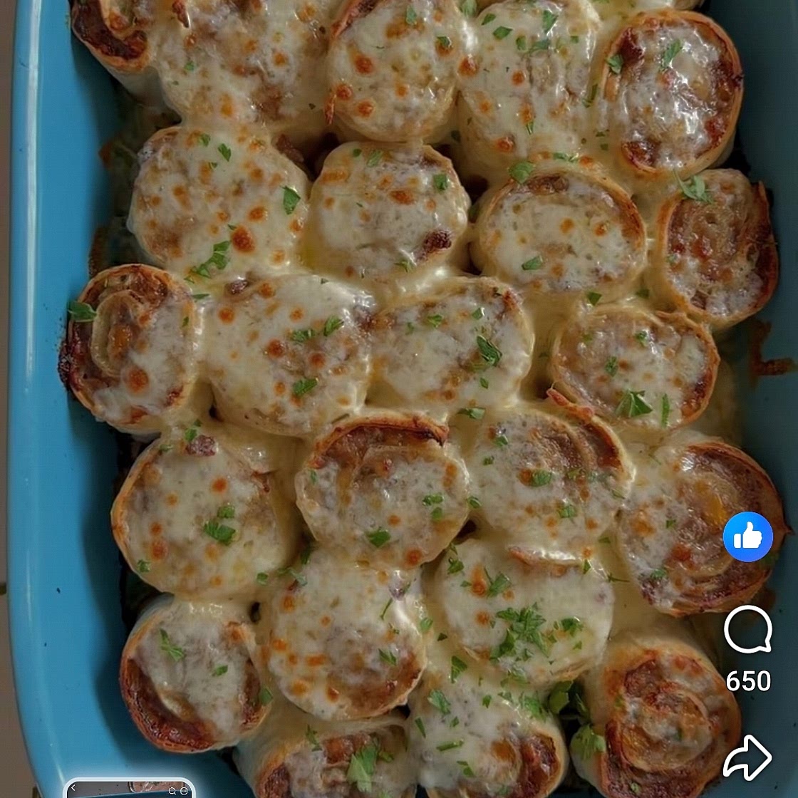 Baked Cheeseburger Tortilla Roll-Ups (with Sauce)