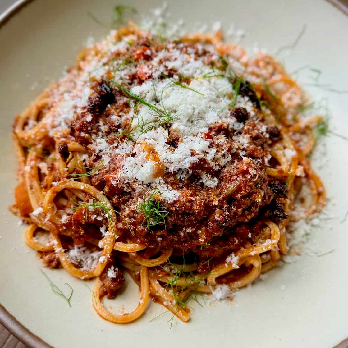 Chinese-Italian Ragu