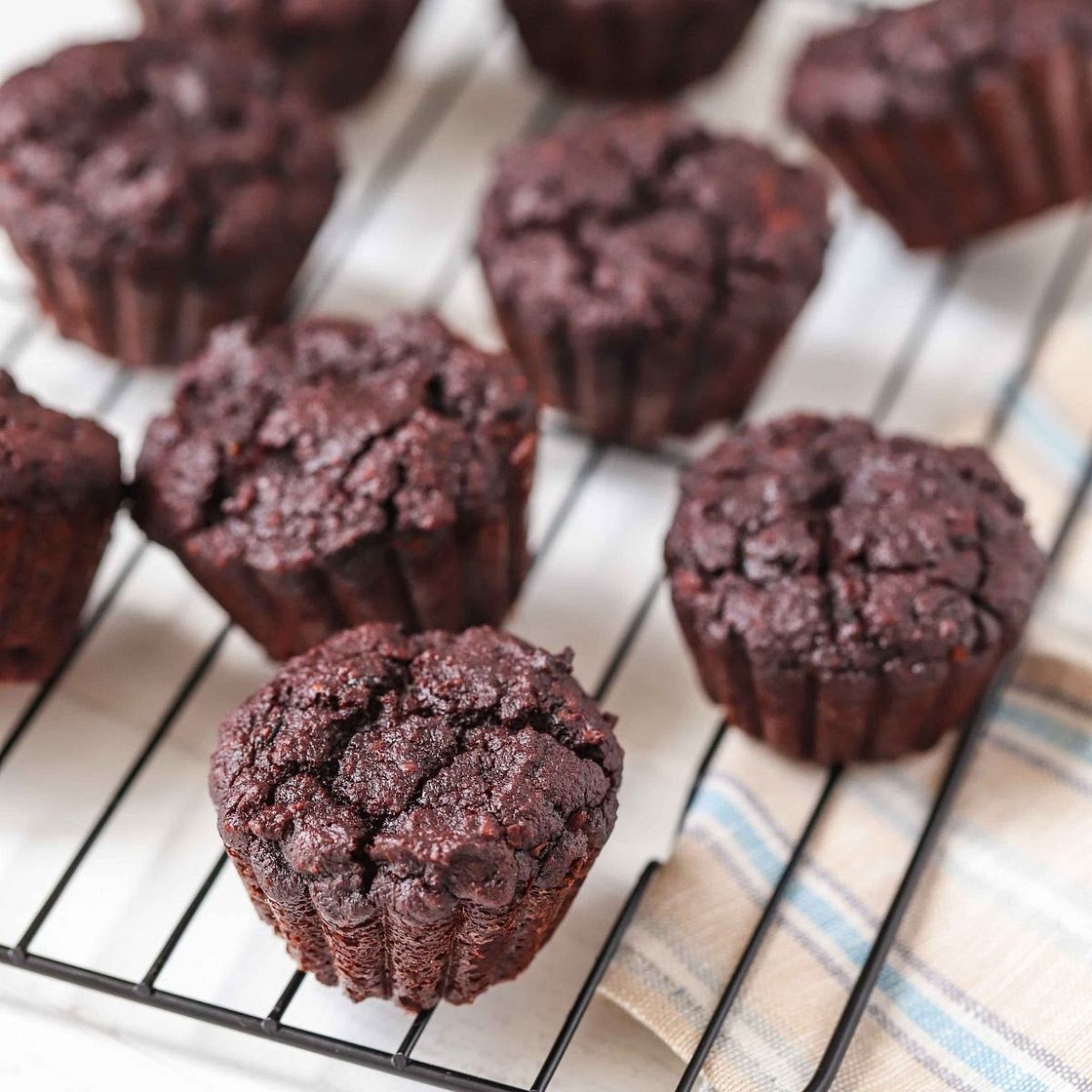 Chocolate Zucchini Muffins