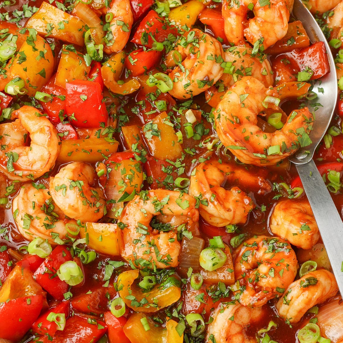 Shrimp and Pepper Stir Fry
