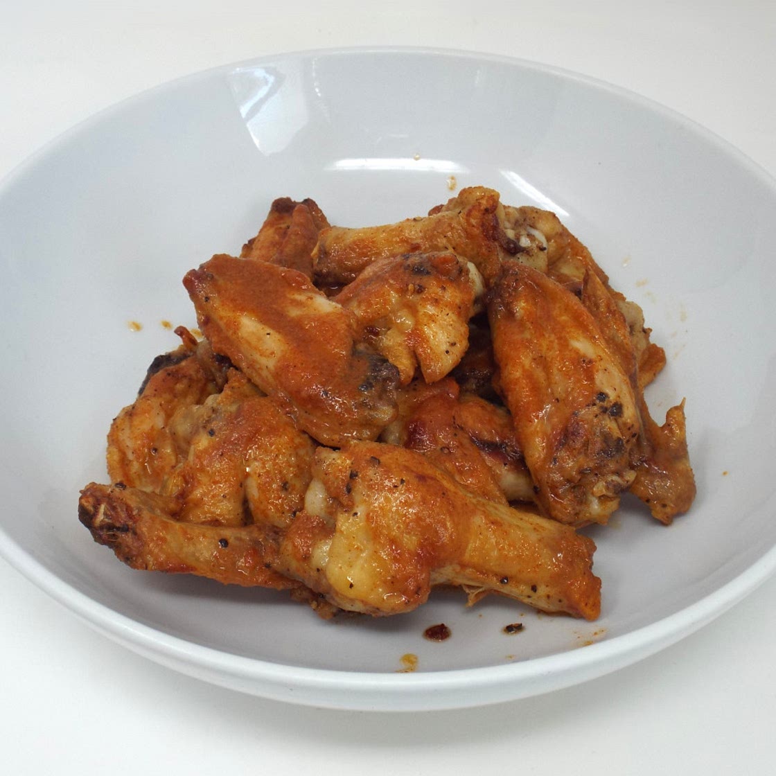 Oven Baked Buffalo Wings with Homemade Buffalo Sauce