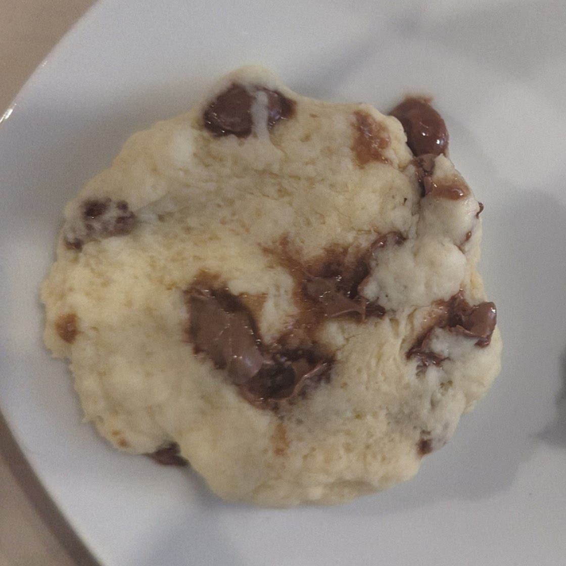 1 minute chocolate chip cookie - 78 calories!