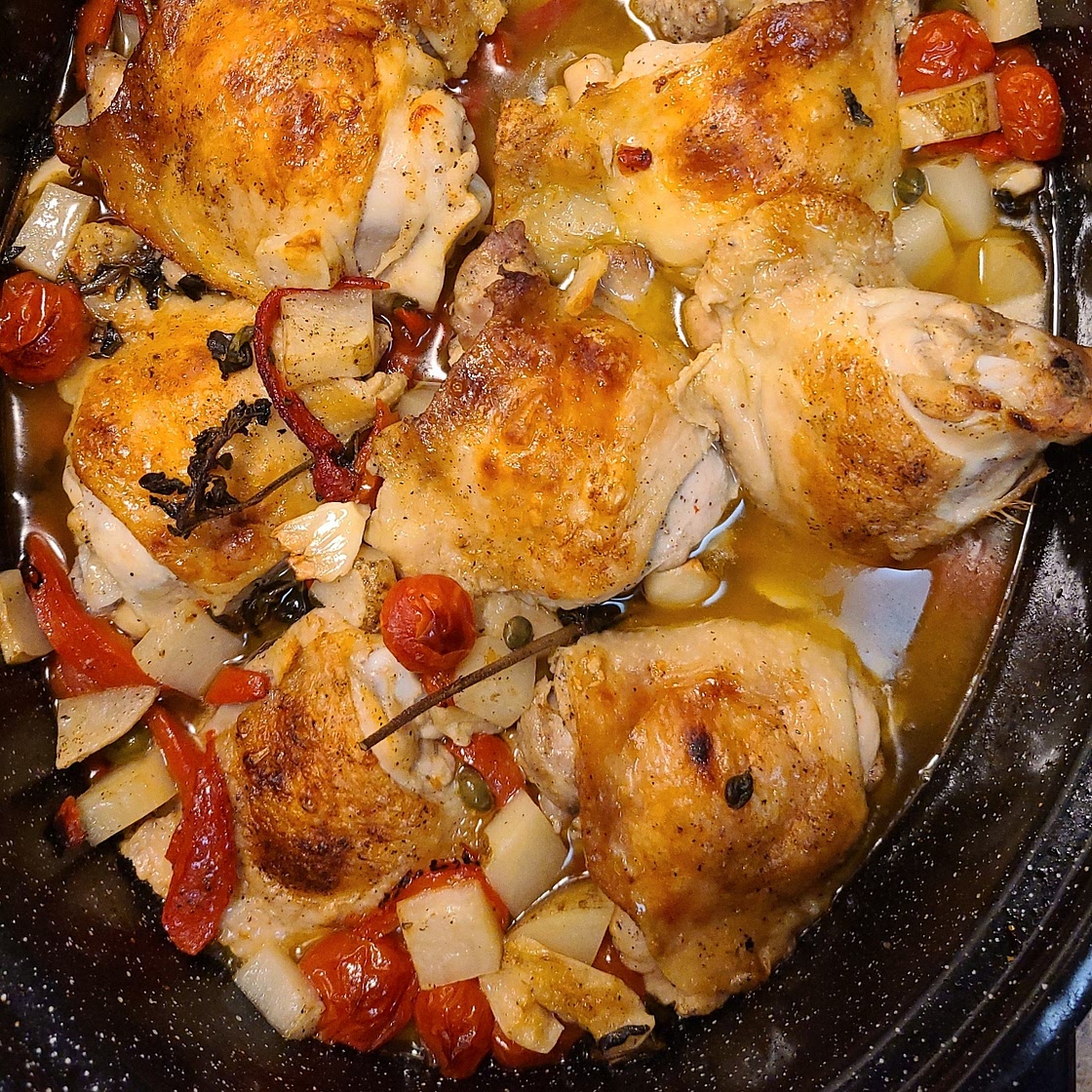 Mediterranean Chicken Thighs