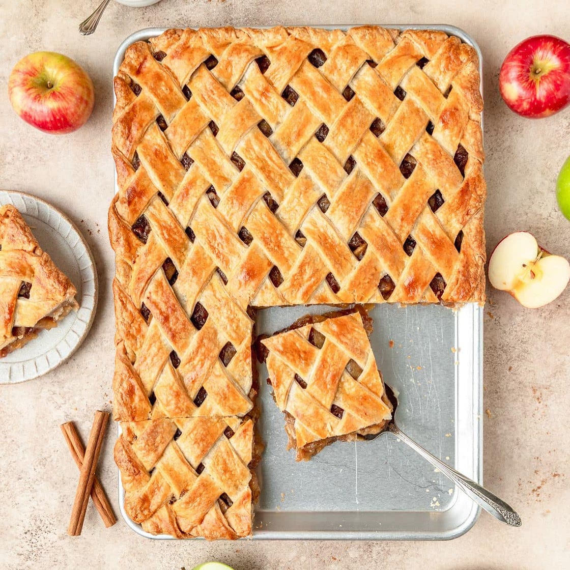 Apple Slab Pie