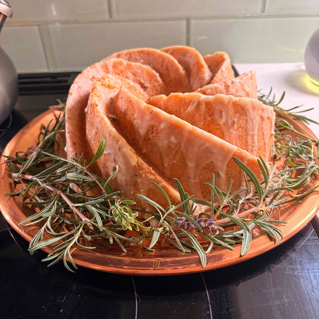 Lavender Lemon Bundt Cake