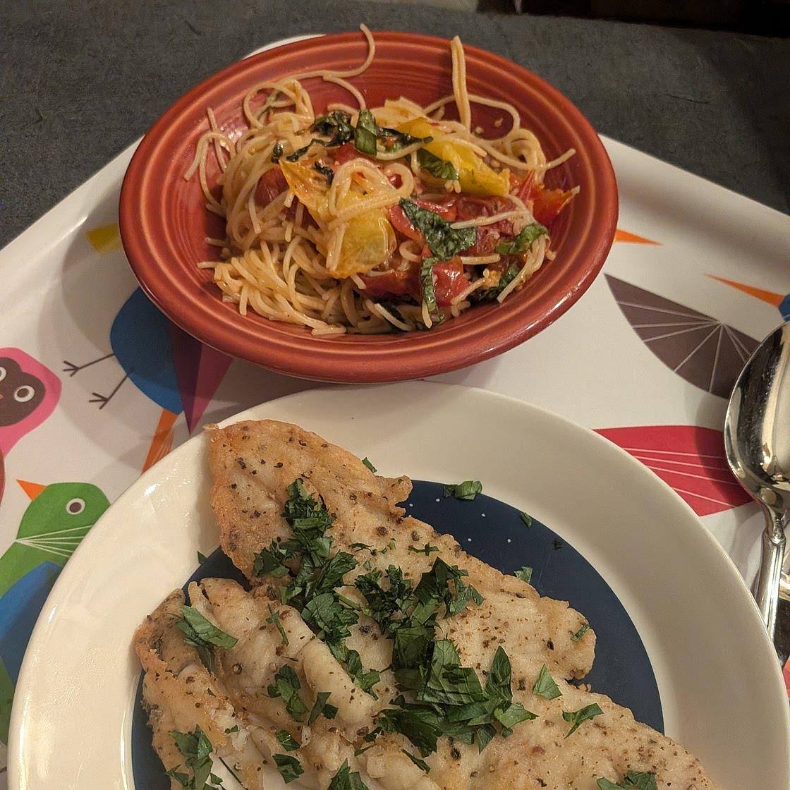 Tomato basil pasta